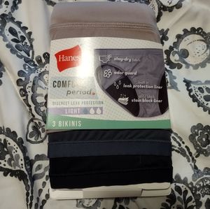 Hanes Period  Panties